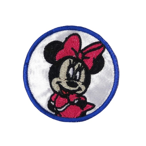 Aplicação de tecido de coser bordado Disney sortido