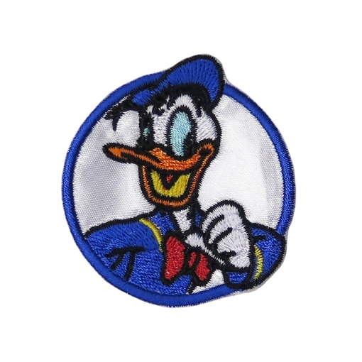 Aplicação de tecido de coser bordado Disney sortido