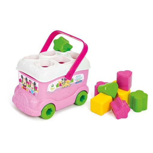 Minnie Autocarro Formas e Cores CLEMENTONI Baby