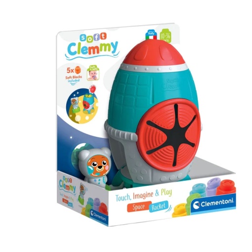 Foguetão Sensorial CLEMENTONI Soft Clemmy