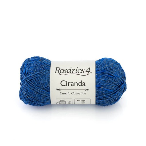 Fio de tricot ROSÁRIOS 4 Ciranda azulão 19