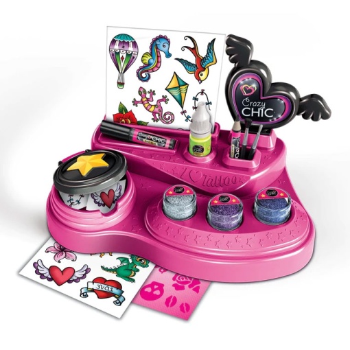 Crazy Chic Tattoo com Estilo CLEMENTONI