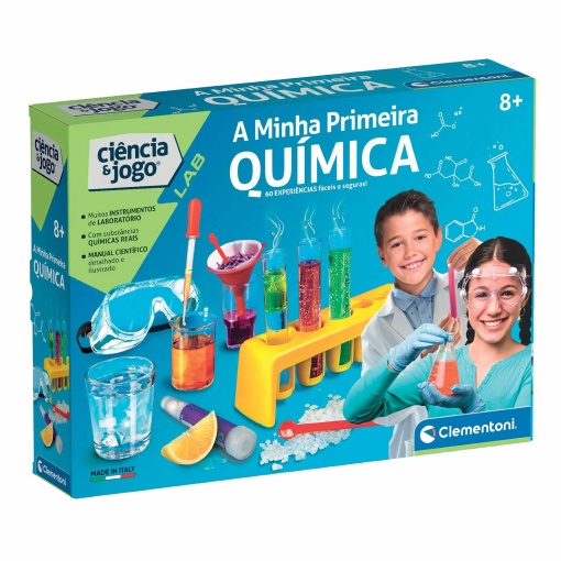 A Minha Primeira Química CLEMENTONI CIÊNCIA & JOGO LAB