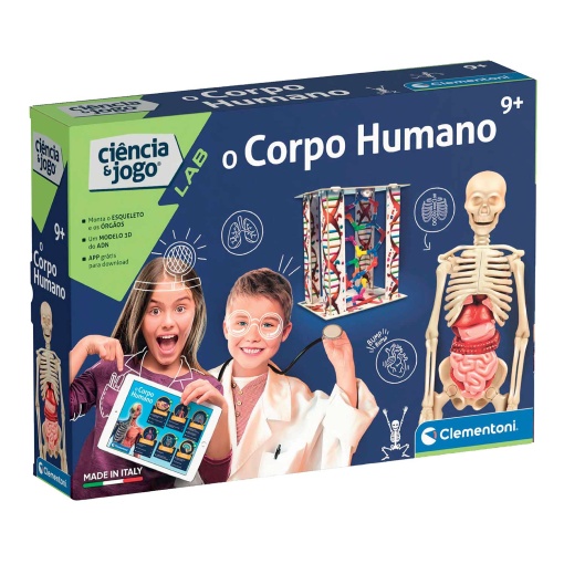O corpo humano CLEMENTONI Ciência & Jogo Lab