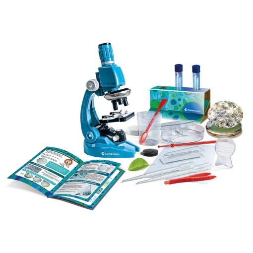 Microscópio Pro CLEMENTONI Ciência & Jogo Lab