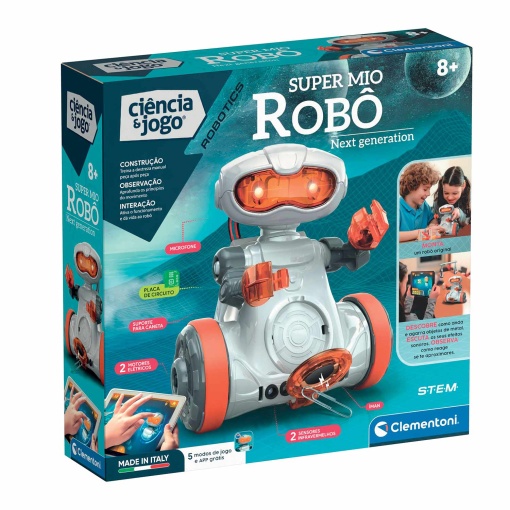 Robot Super MIO CLEMENTONI Ciência & Jogo Robotics