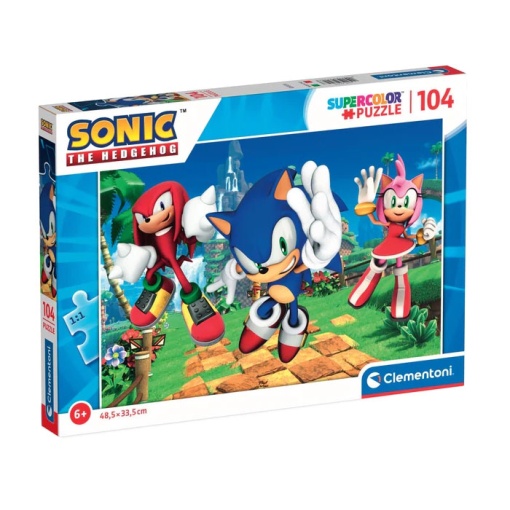 Puzzle CLEMENTONI 104 peças SONIC