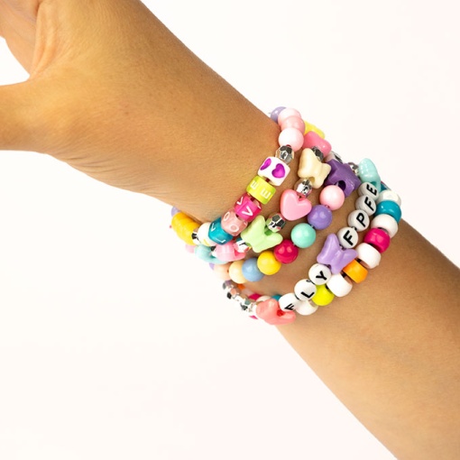 Kit de Pulseiras NICE Crea Perline Abc Magic Unicorn 500 Peças