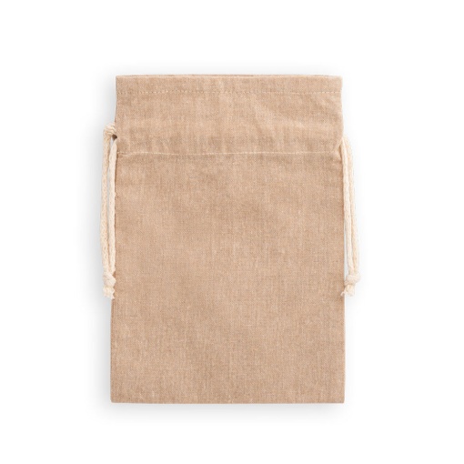 Saco algodão cru com cordão 14x20cm GIBRALTAR