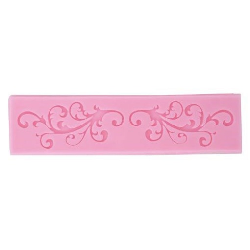 Molde de silicone arabesco 16,5x4,4cm LG