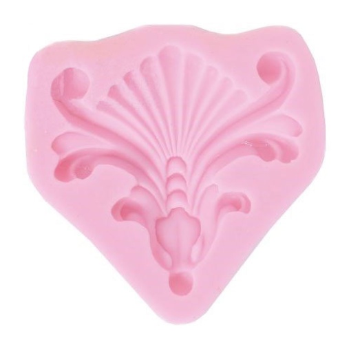 Molde de silicone arabesco 8,6x8,5cm LG