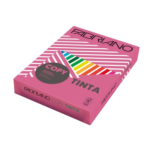 Papel Fotocópia Colorido A4 80g FABRIANO Copy Tinta Fúcsia