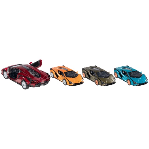 Carro Lamborghini Sián Miniatura 1:40 13cm Sortido GOKI
