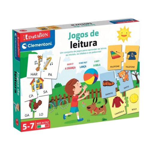 Jogos de Leitura CLEMENTONI Education
