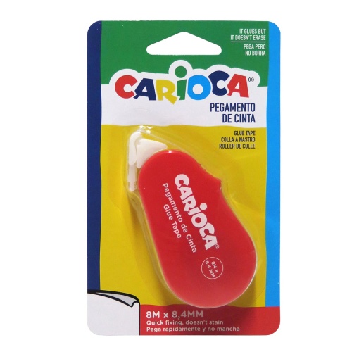 Cola Roller CARIOCA 8,4mmx8m Permanente