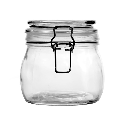 Frasco de Vidro hermético 500ml
