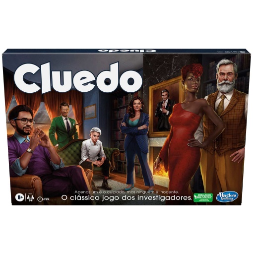 Cluedo O Clássico Jogo Dos Investigadores HASBRO Gaming