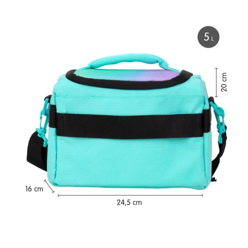 Lancheira térmica MILAN Sunset azul 24,5 x 20 x 16 cm