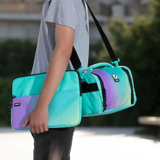 Lancheira térmica MILAN Sunset azul 24,5 x 20 x 16 cm