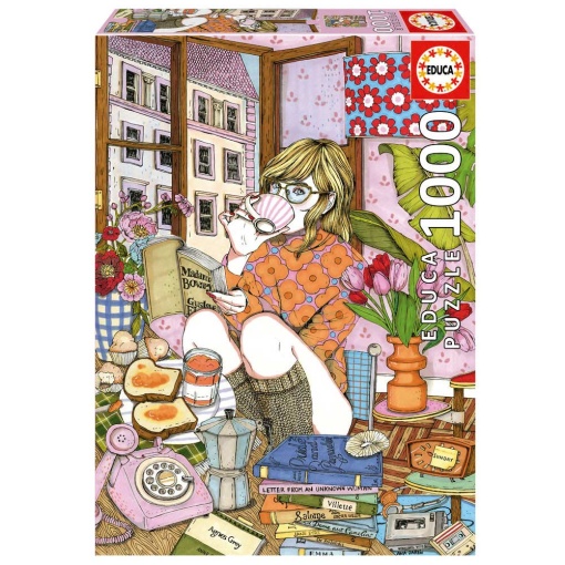 Puzzle EDUCA 1000 peças TEMPO para Mim Ana Jaren