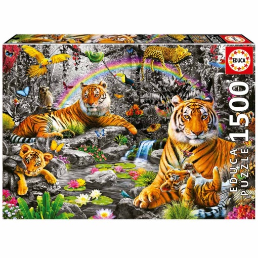 Puzzle EDUCA 1500 peças Selva Radiante