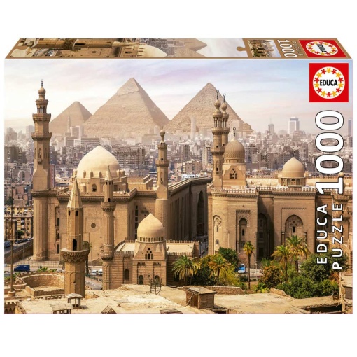 Puzzle EDUCA 1000 peças O Cairo, Egipto