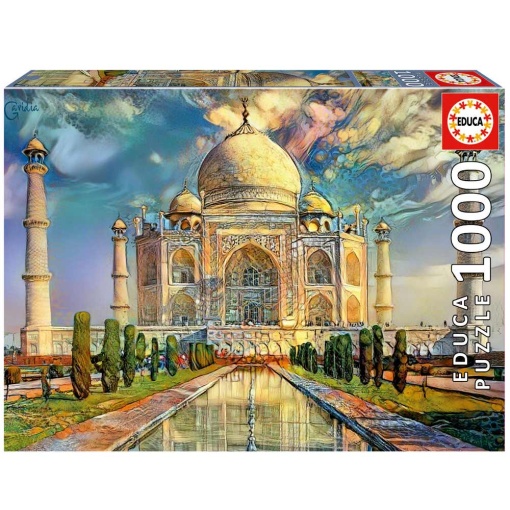 Puzzle EDUCA 1000 peças Taj Mahal