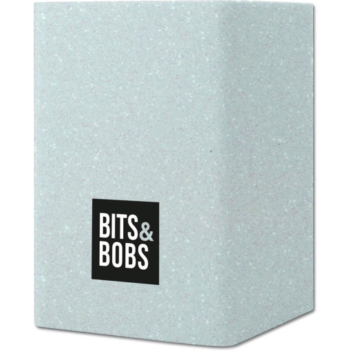 Porta-lápis GRAFOPLAS Bits & Bobs Silicone Azul Glitter