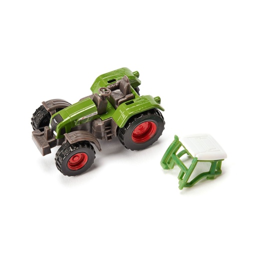 Trator com Reboque Fendt Krampe de Báscula Miniatura 14,7cm SIKU