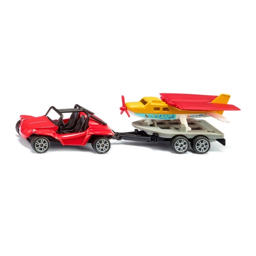 Carro com Avião Desportivo 14,6cm SIKU