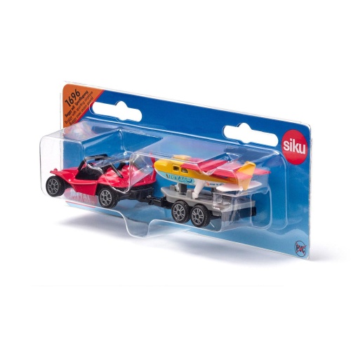 Carro com Avião Desportivo 14,6cm SIKU