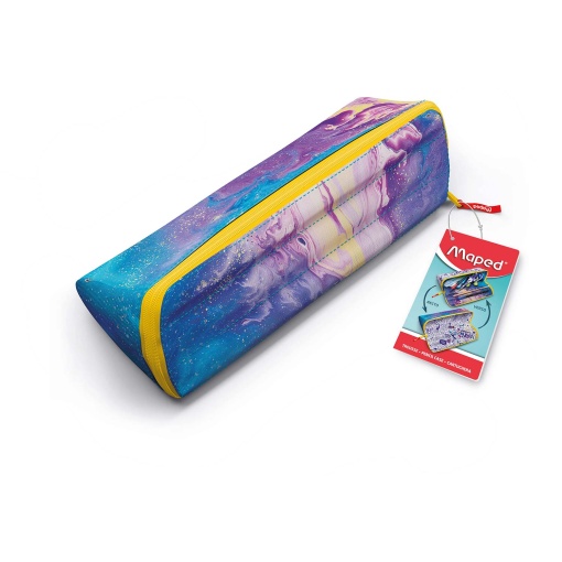 Estojo Escolar MAPED OPEN XXL Trendy 2024 Rosa