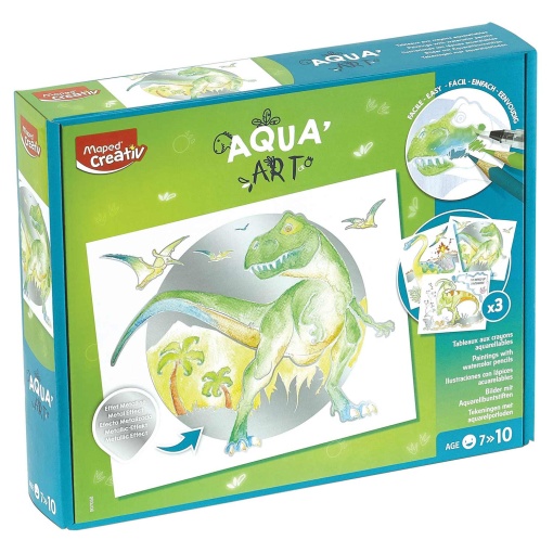 Aqua' Art Dinossauros MAPED CREATIV