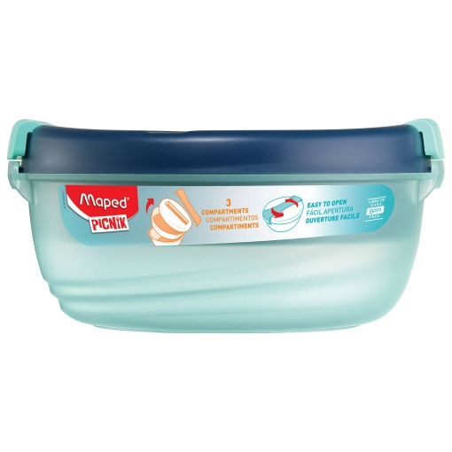 Caixa de Lanche MAPED Picnik Origins Families 1,4l Azul
