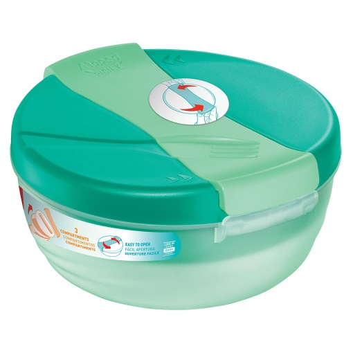 Caixa de Lanche MAPED Picnik Origins Families 1,4l Verde