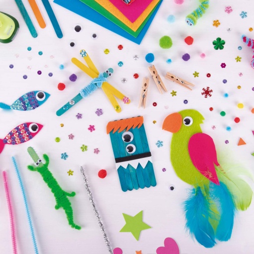 Conjunto de Manualidades Crafty Box APLI Kids