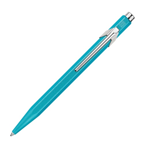 Esferográfica Caran D'ache Colormat-x Turquesa com Estojo