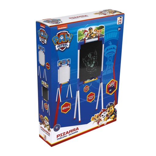 Quadro Duplo Magnético/Ardósia Patrulha Pata com Acessórios CHICOS