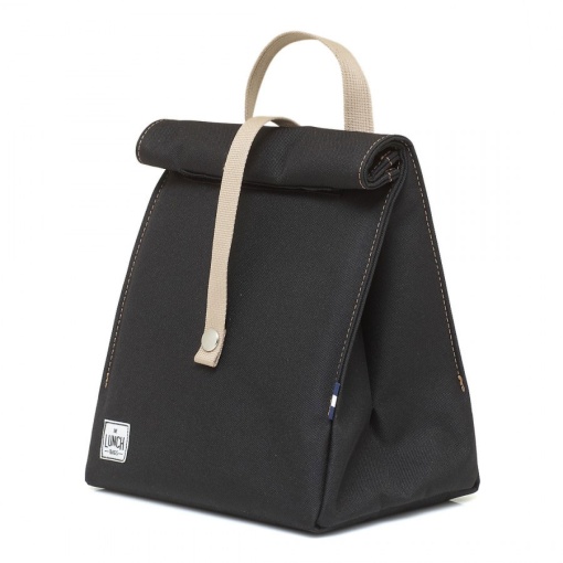 Lancheira Térmica The Lunch Bags Original Black 24x21x16cm