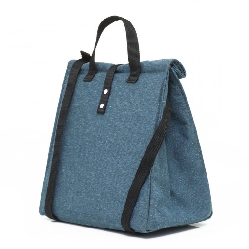 Lancheira térmica The Lunch Bags Original Plus Deepteal 28x26x19cm