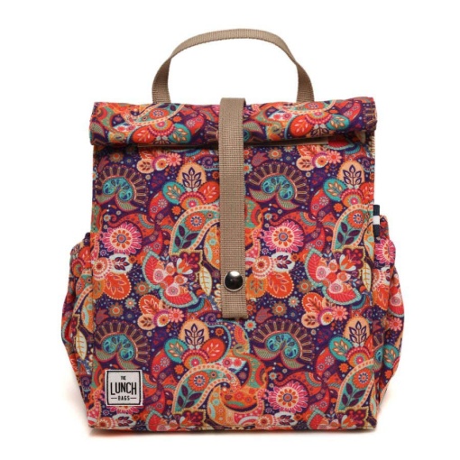Lancheira Térmica The Lunch Bags Original 2.0 Paisley 24x21x16cm
