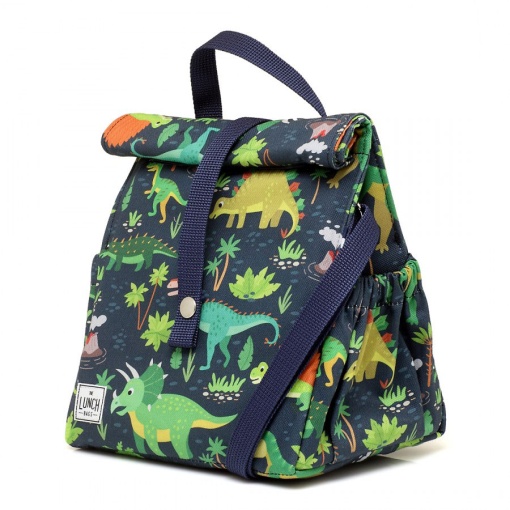 Lancheira Térmica The Lunch Bags Kids Dinos 24x21x16cm
