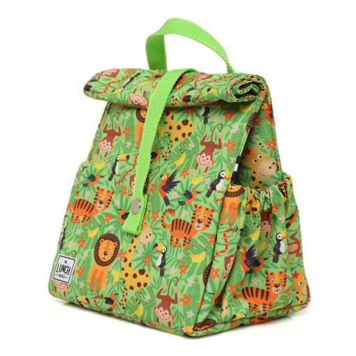 Lancheira Térmica The Lunch Bags Kids Jungle 24x21x16cm