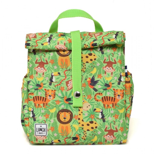 Lancheira Térmica The Lunch Bags Kids Jungle 24x21x16cm