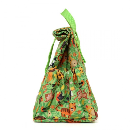 Lancheira Térmica The Lunch Bags Kids Jungle 24x21x16cm