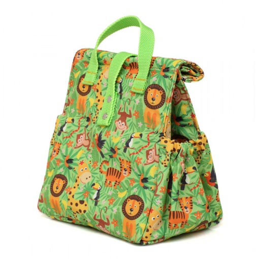 Lancheira Térmica The Lunch Bags Kids Jungle 24x21x16cm