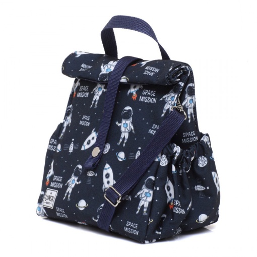 Lancheira térmica The Lunch Bags Kids Space 24x21x16cm Ko02space