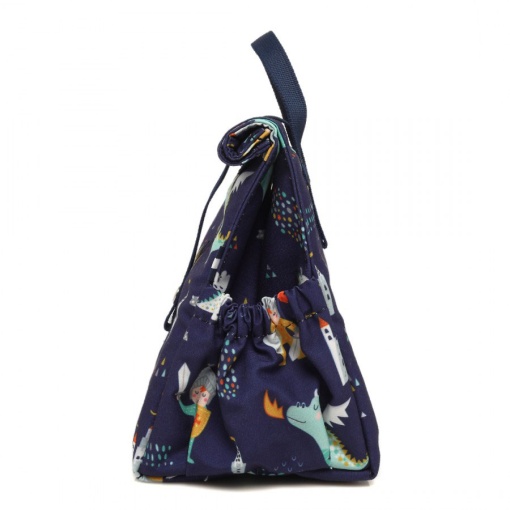 Lancheira Térmica The Lunch Bags Kids Knights 24x21x16cm
