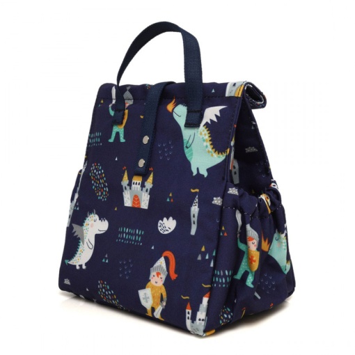 Lancheira Térmica The Lunch Bags Kids Knights 24x21x16cm