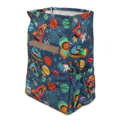 Lancheira térmica The Lunch Bags Kids Space 24x21x16cm Ko03space